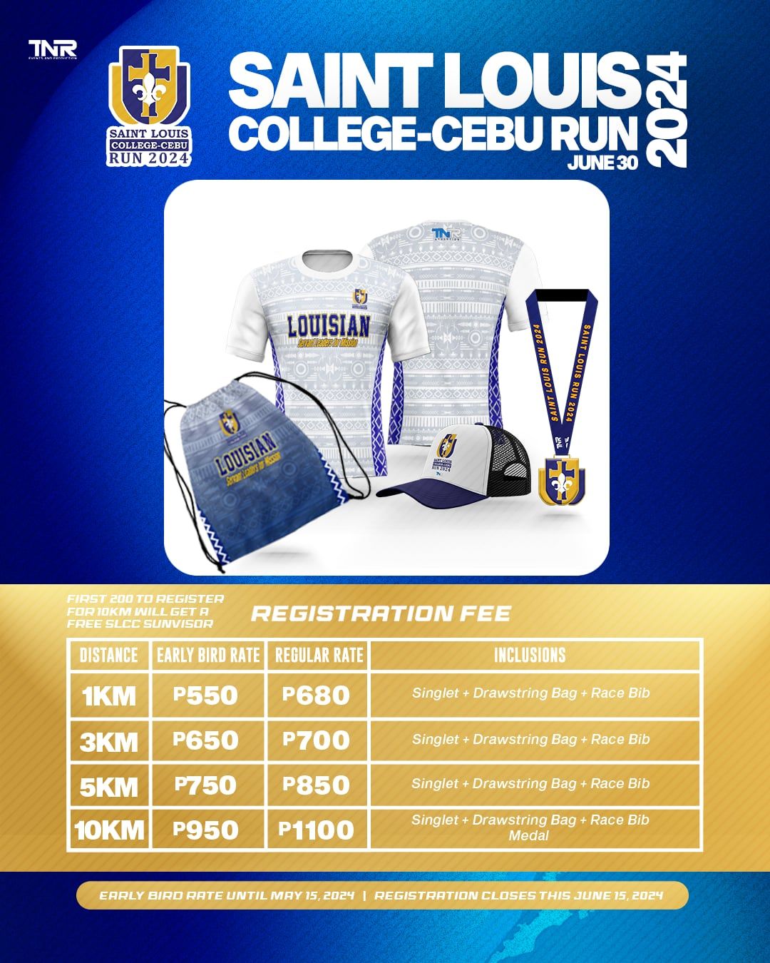 Saint Louis College-Cebu Run 2024