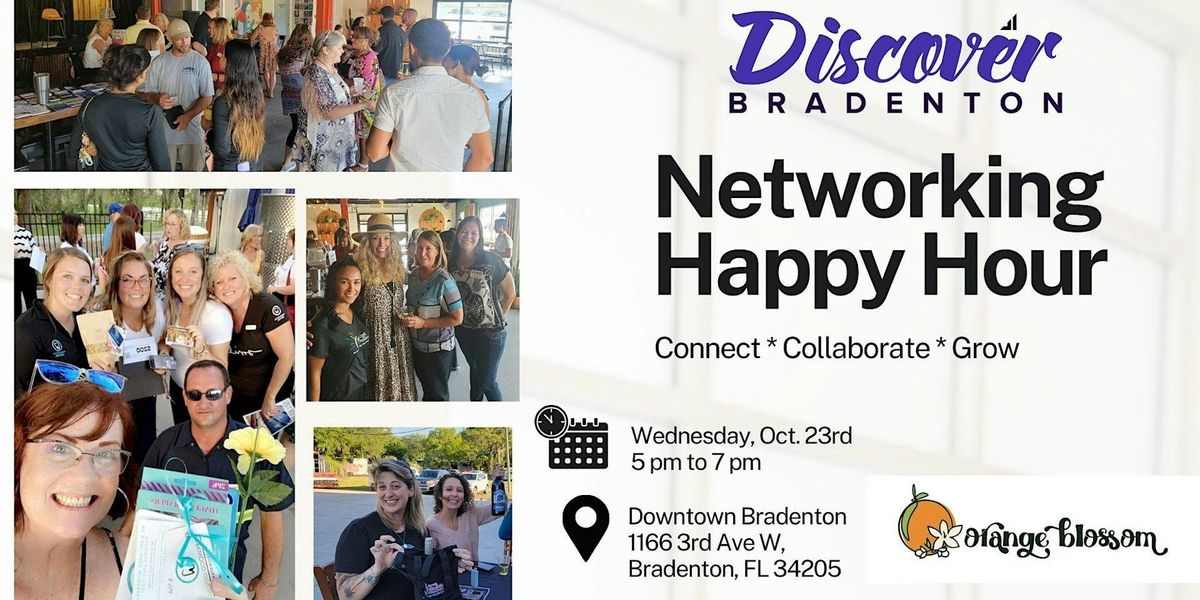 Discover Bradenton October Networking Event - Orange Blossom Coffee