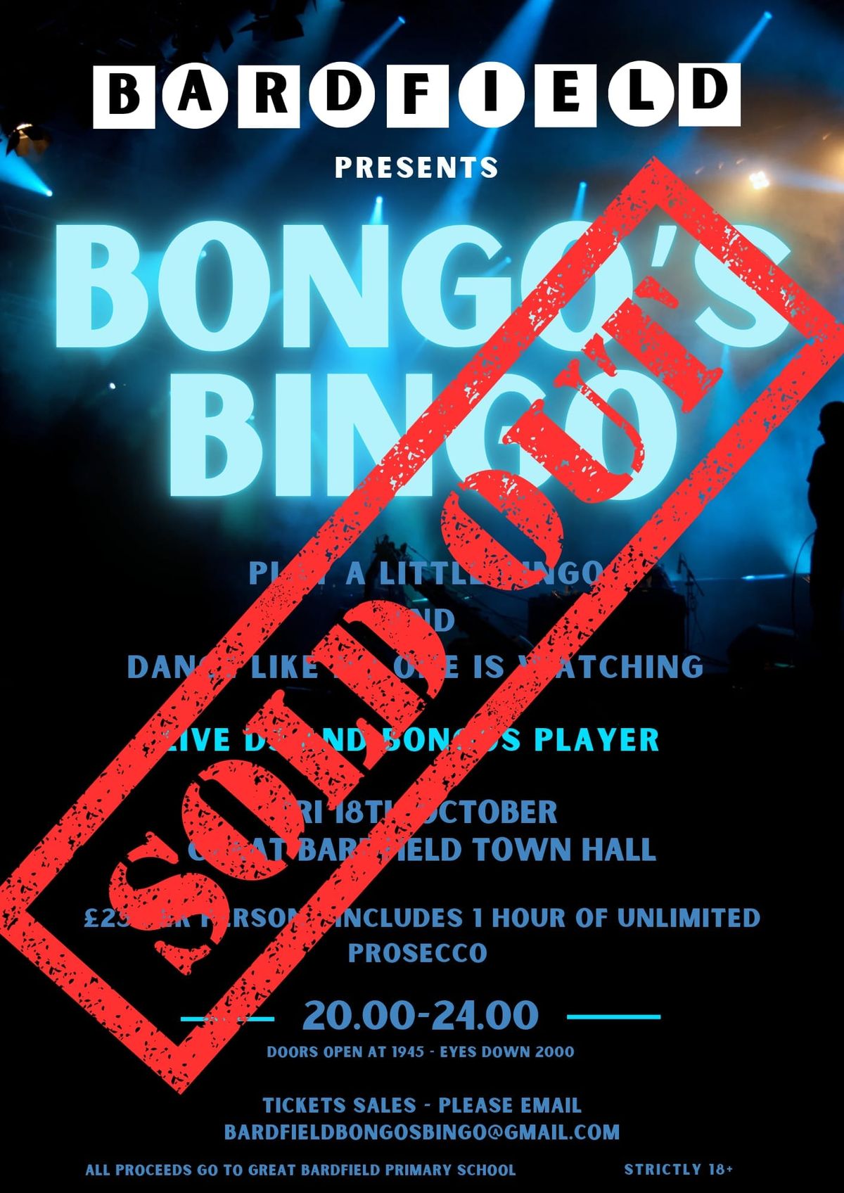 Bardfield presents Bongo's Bingo 