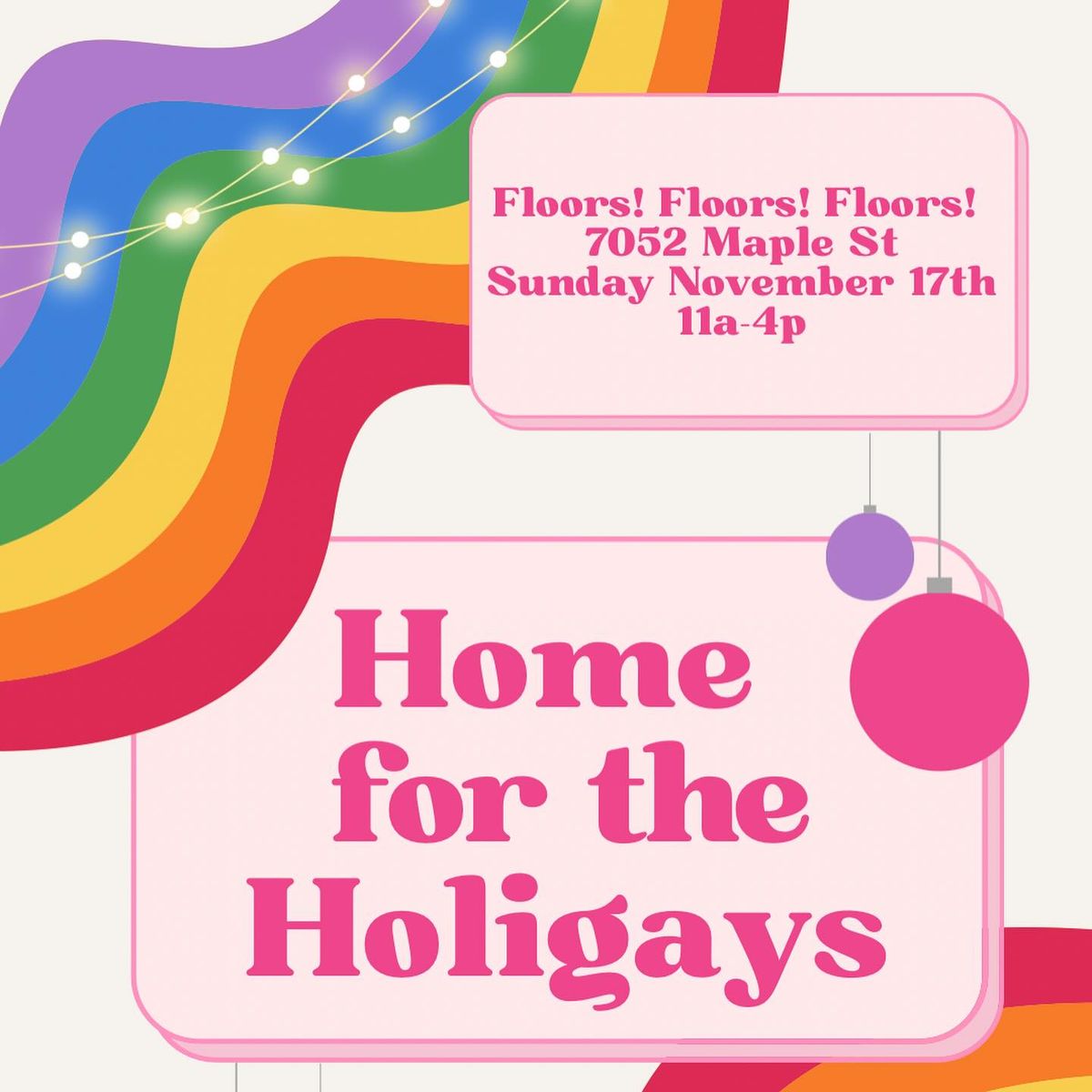 Home for the Holigays