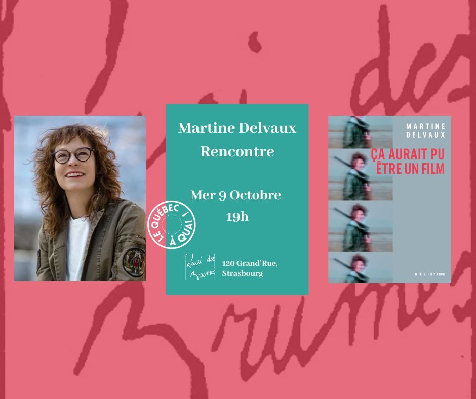 Rencontre avec Martine Delvaux  