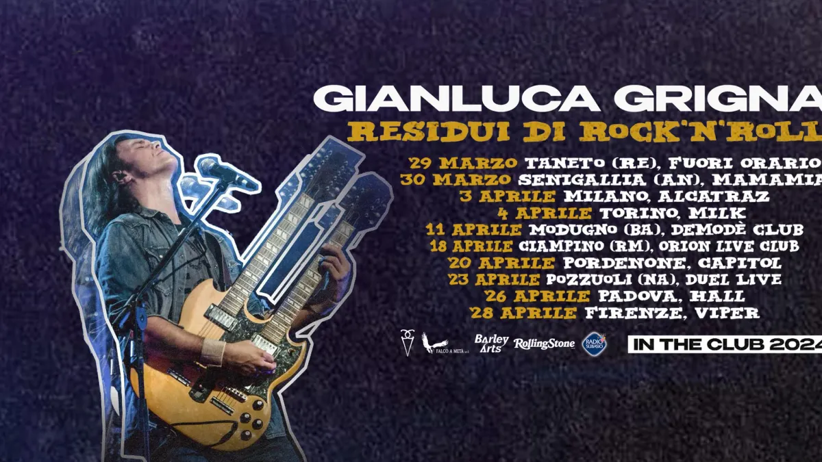 Gianluca Grignani in Milano