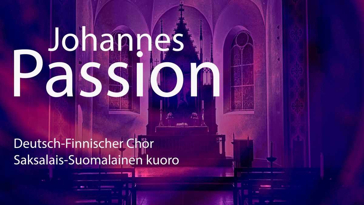 Johann Sebastian Bach: Johannespassion