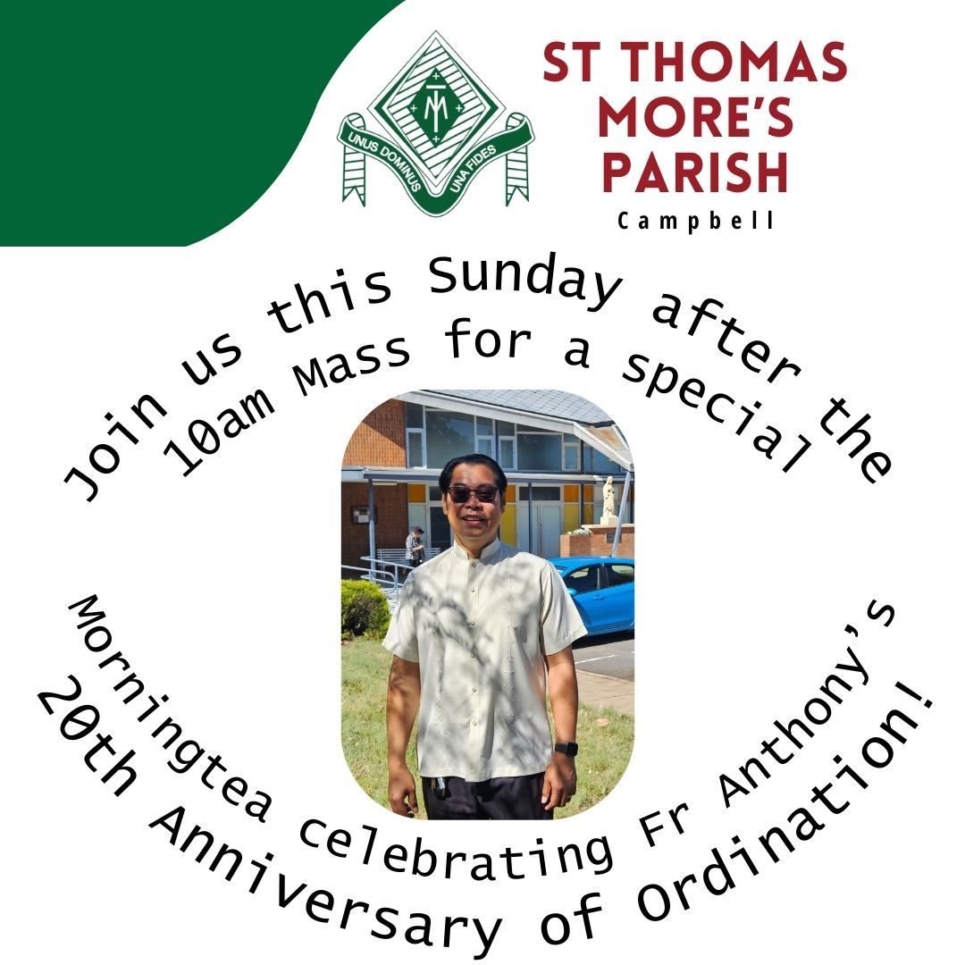 Fr Anthony's 20th Anniversary of Ordination