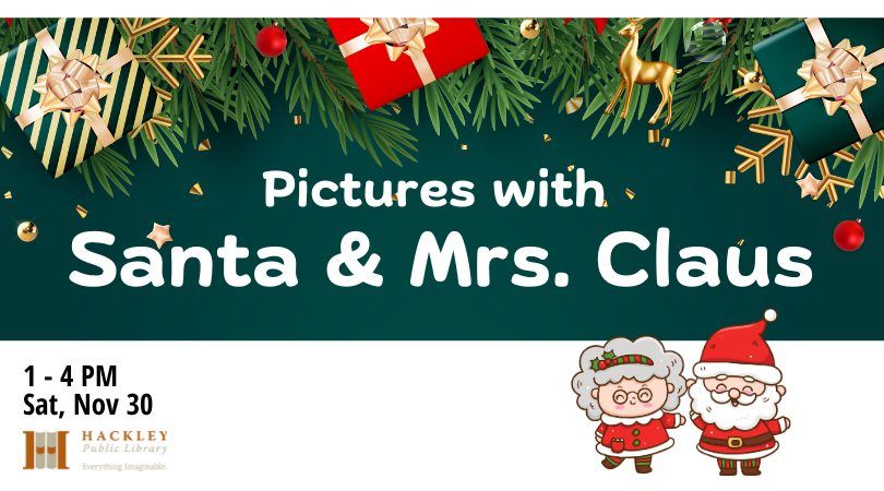 Pictures With Santa and Mrs. Claus