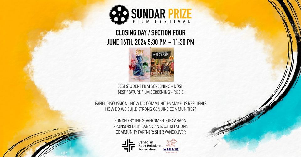 Sundar Prize Film Festival 2024 (Closing Day Section Four)
