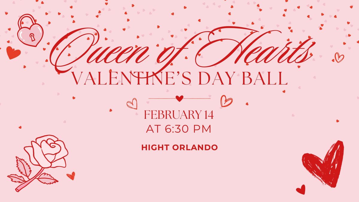 Queen of Hearts Valentine\u2019s Day Ball