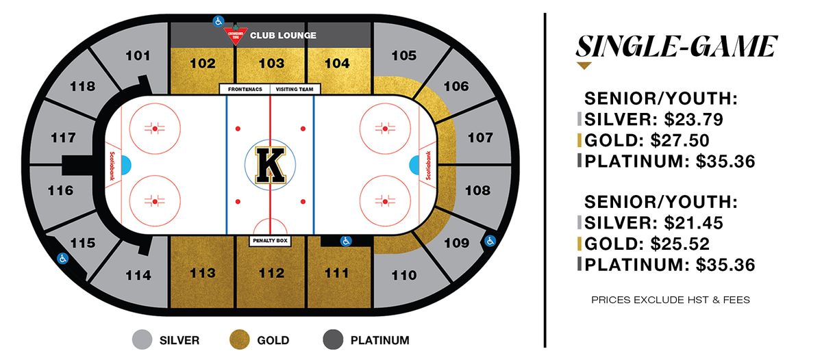 Kingston Frontenacs vs. Ottawa 67s