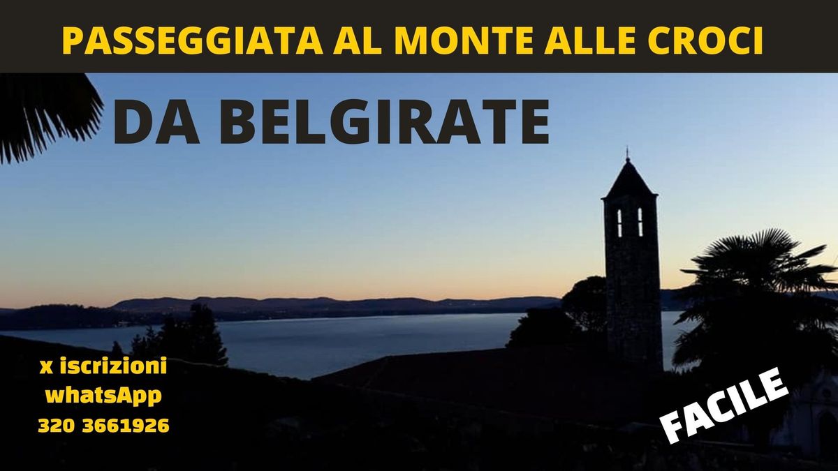 Passeggiata da Belgirate  al m.te alle Croci (NO) 638 mt