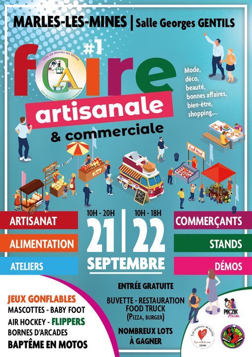 Foire artisanale et commerciale de Marles les mines 