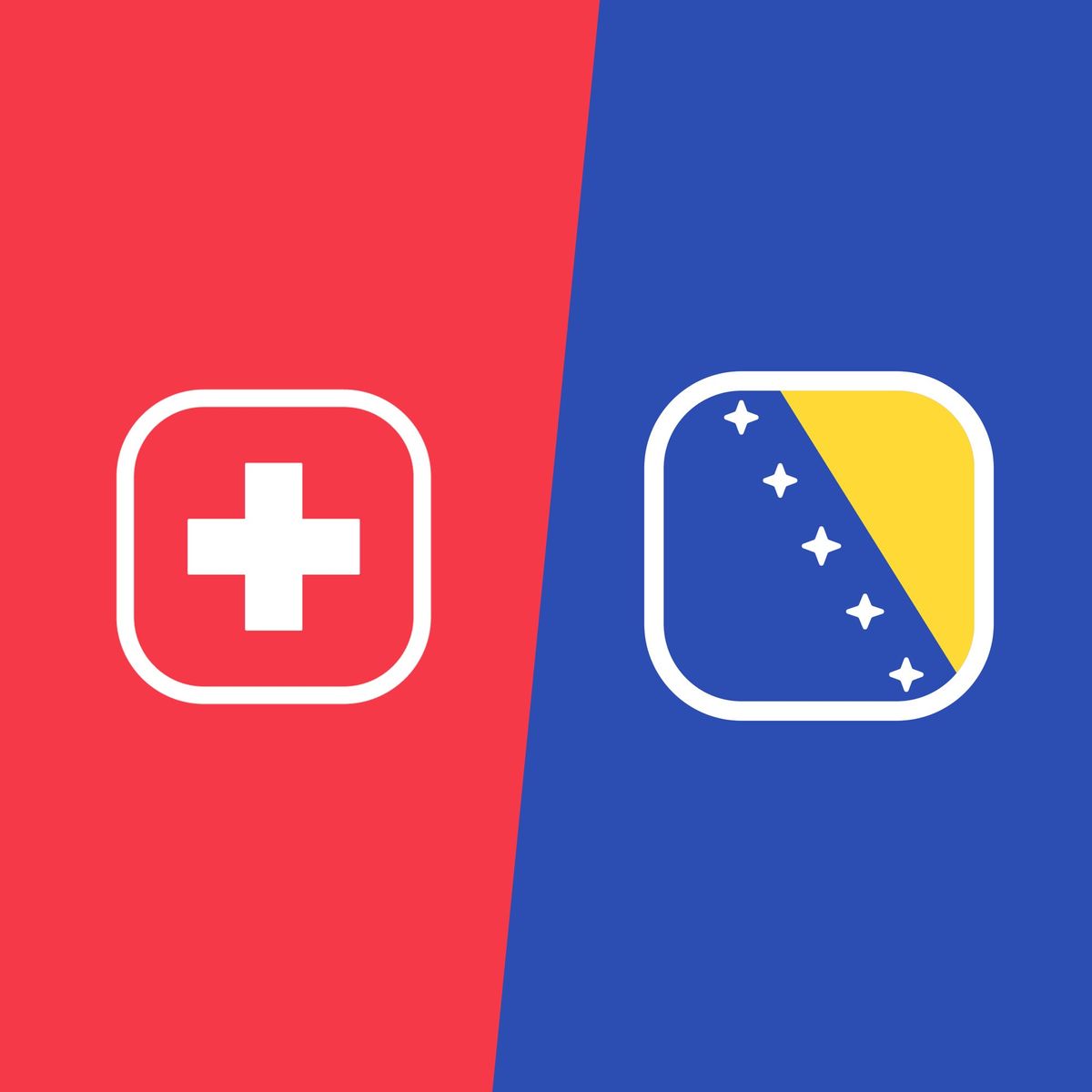 Switzerland vs Bosnia & Herzegovina - World Cup - Match 26 (Group B)