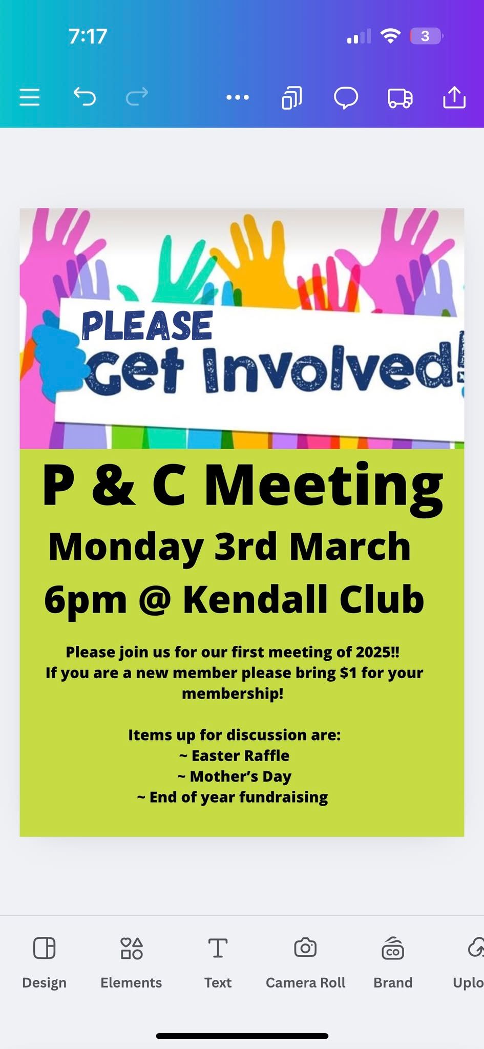 P & C Meeting