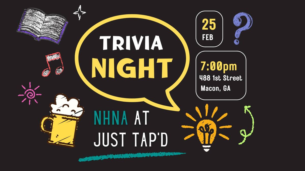 Trivia Night at Just Tap'd