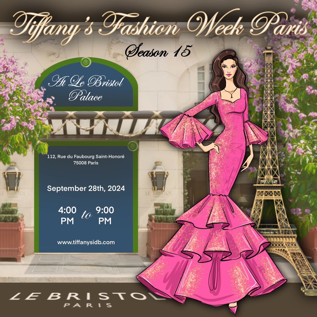 Season 15 Tiffany\u2019s Fashion Week Paris At Le Bristol Palace 