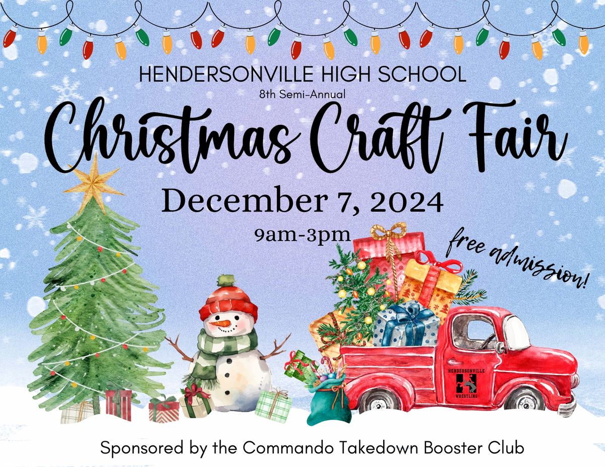 HHS Christmas Craft Fair