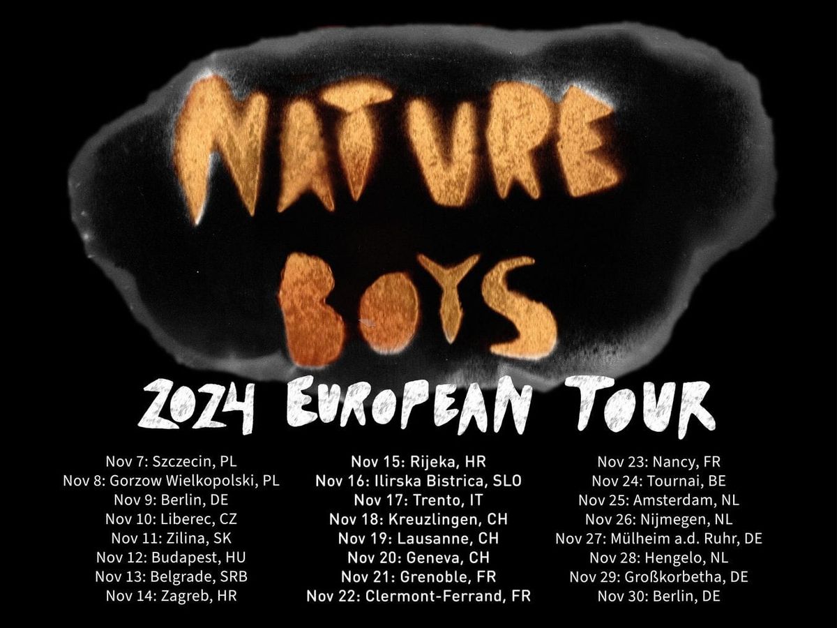 Nature Boys (US) plus support TBA