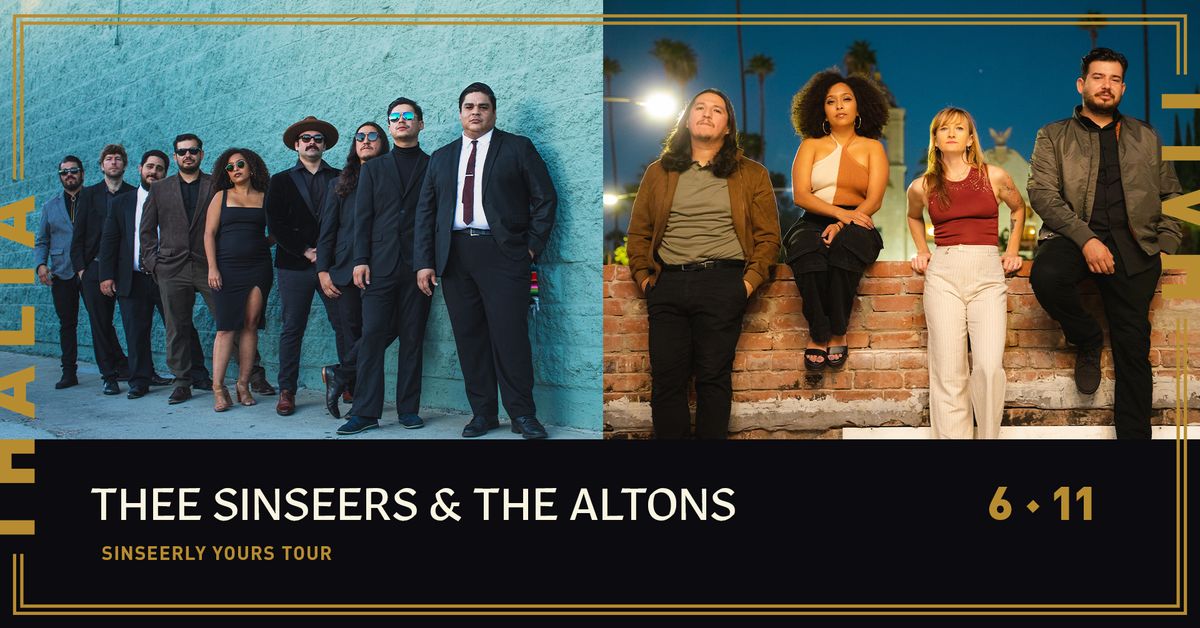 Thee Sinseers & The Altons: Sinseerly Yours Tour @ Thalia Hall