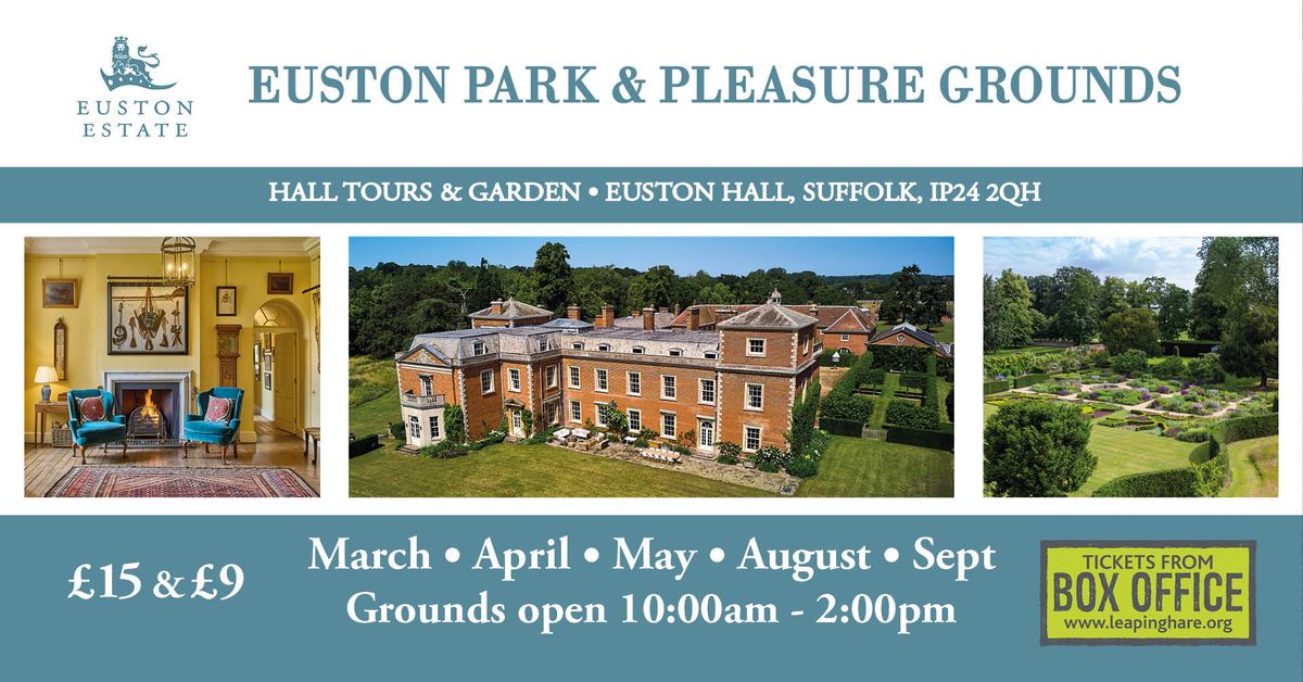 Euston Park \u2013 Hall Tours & Gardens 2024