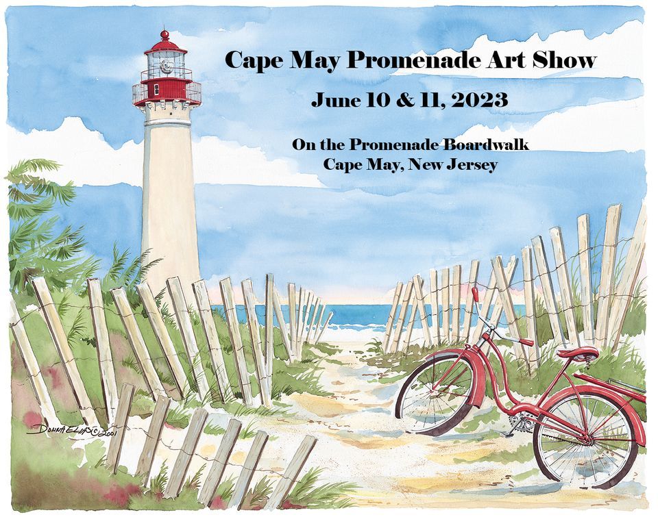 Cape May Promenade Arts and Crafts Show with Donna Elias