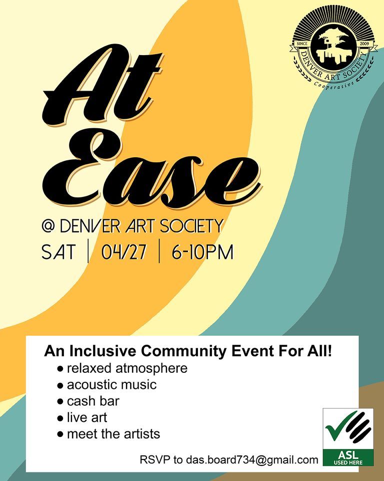 At Ease: An Inclusive Community Event For All (Free)