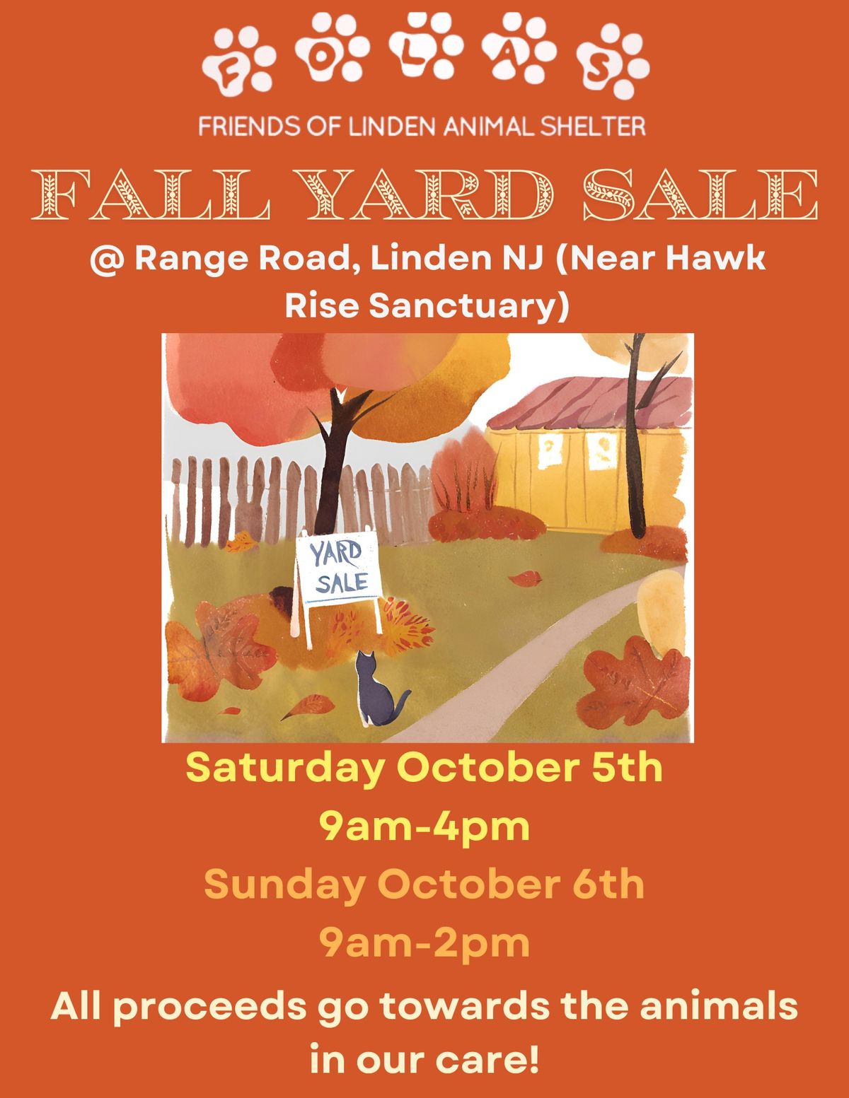 Fall Yard Sale