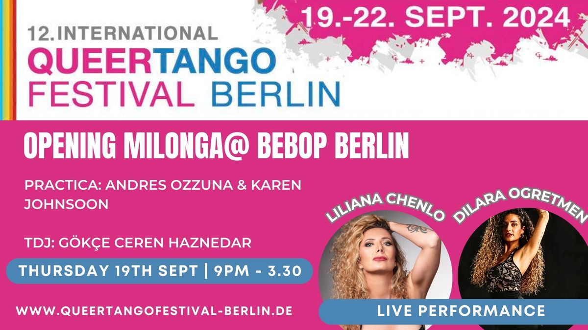 Berlin Queertangofestival Opening Milonga