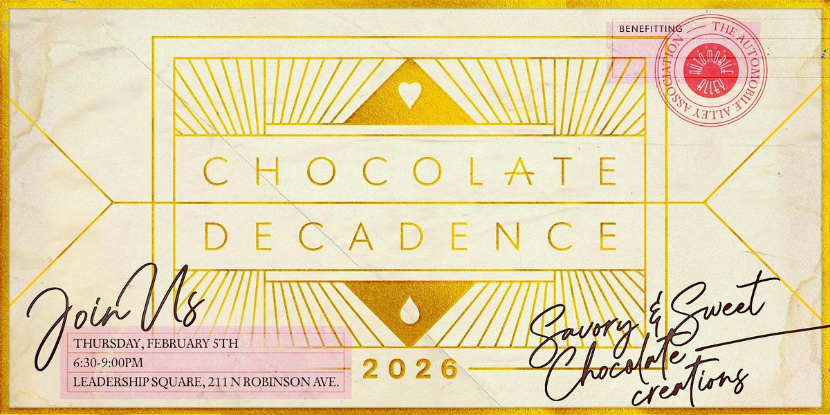 Chocolate Decadence 2026