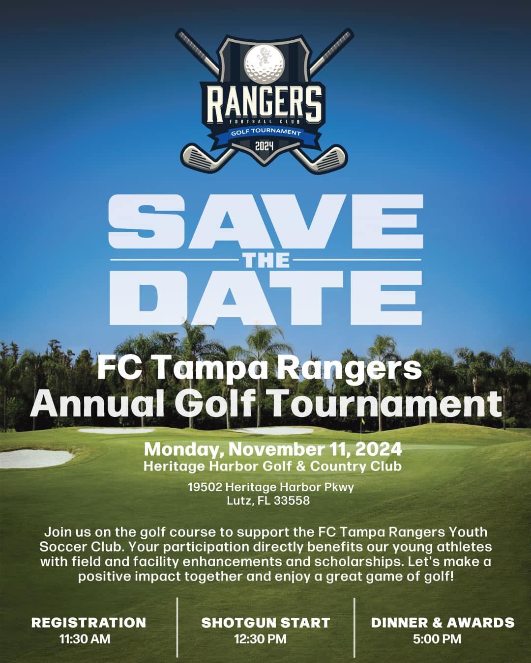 FC Tampa Rangers Annual Golf Tournament 