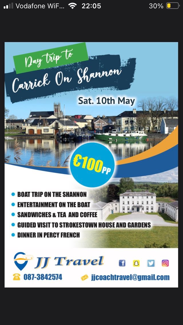 Day Trip Carrick on Shannon 