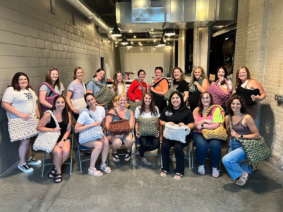 Hand-Knit Purse Class at Field Day Brewing Co. 