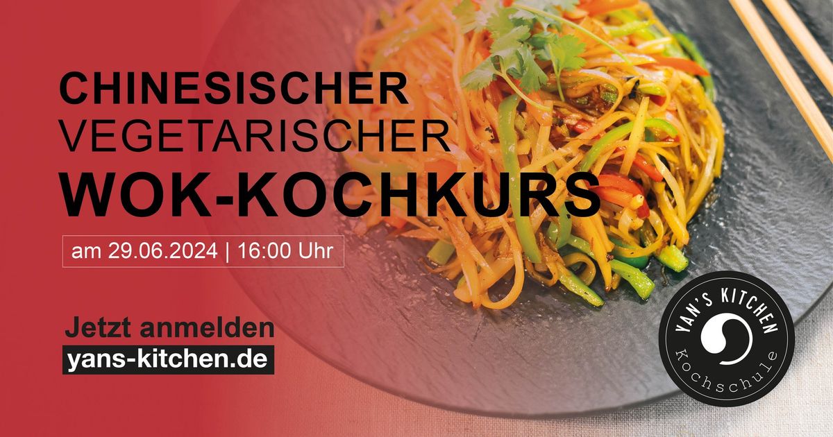 Chinesischer Wokkochkurs (Vegetarisch)