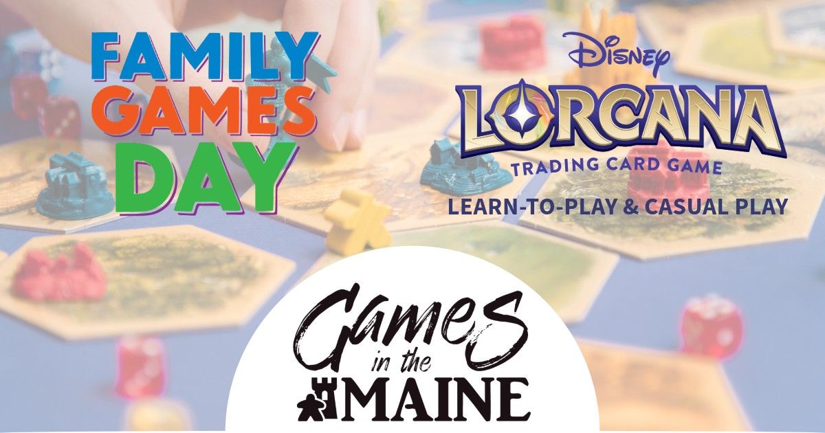 July Family Games Day with Disney Lorcana TCG