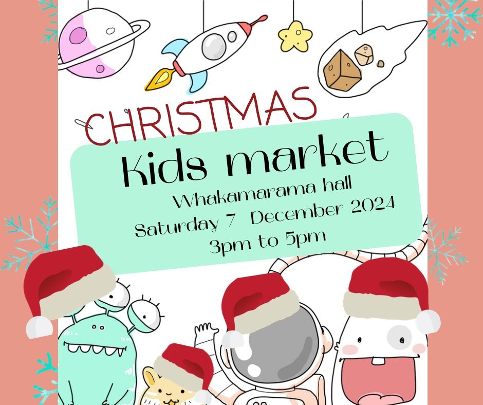 Whakamarama Christmas Kids Market