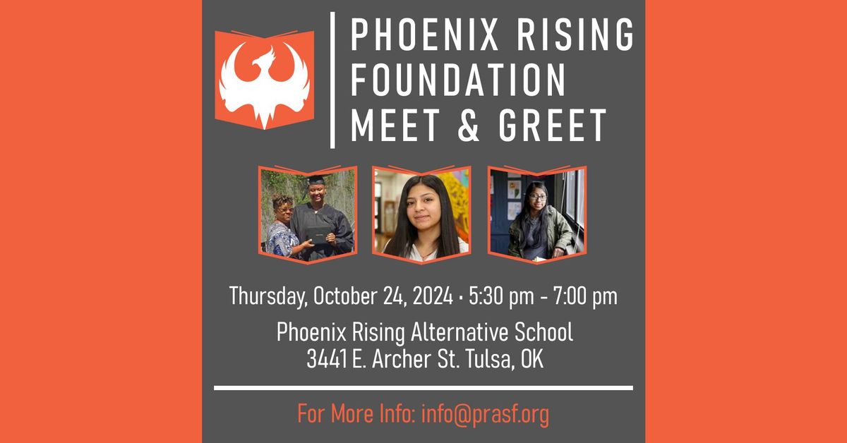 Phoenix Rising Foundation Fall 2024 Meet & Greet