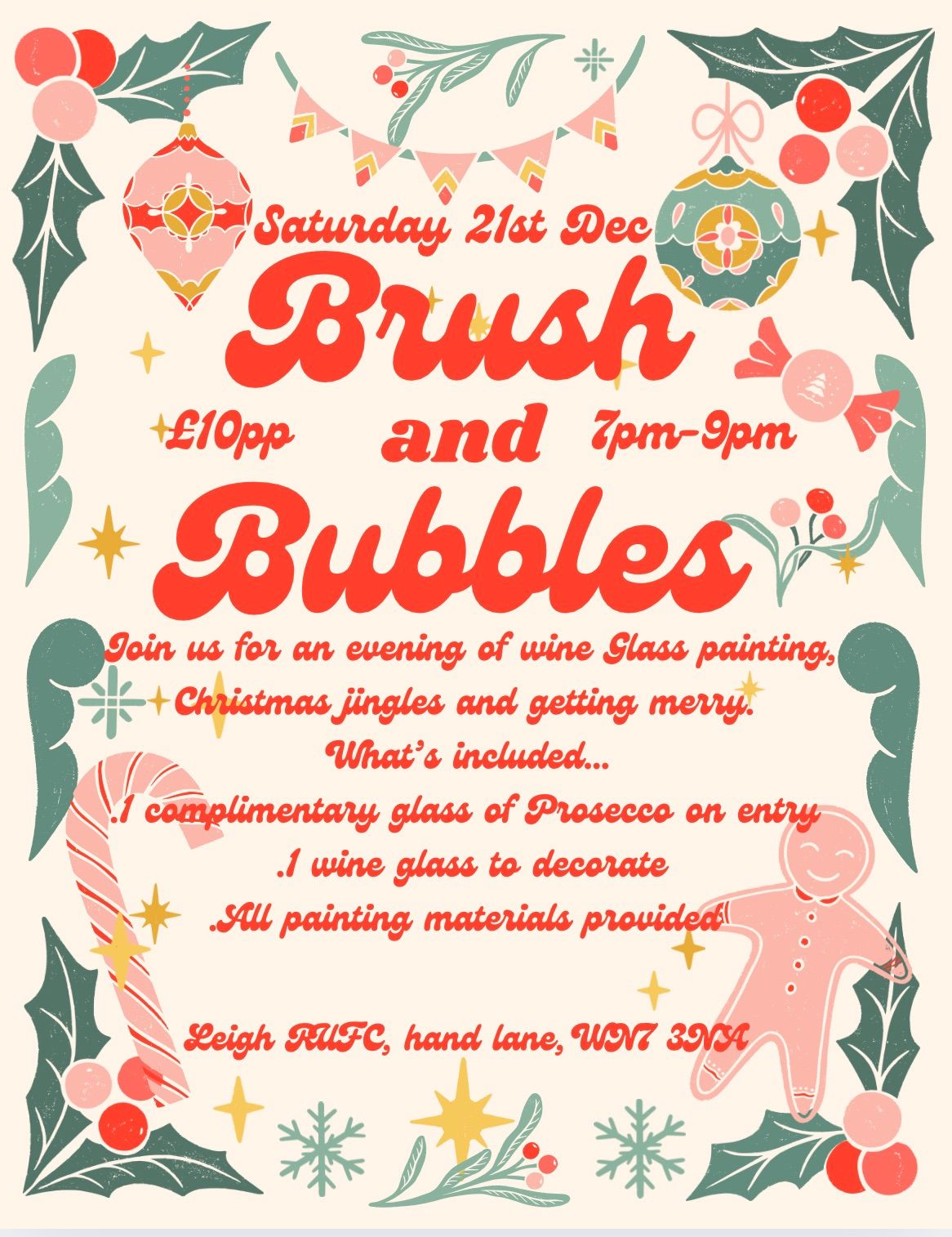 Christmas Brush & Bubbles 