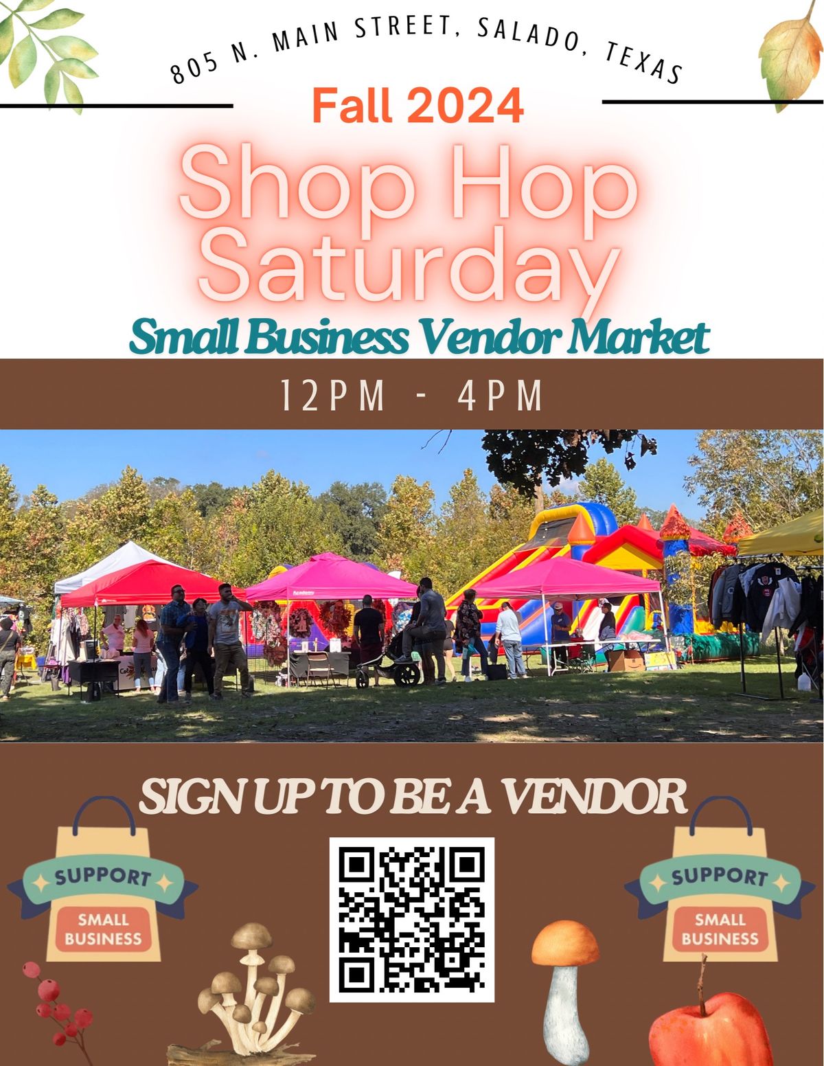 Shop Hop Small Business Market - Vendors Needed