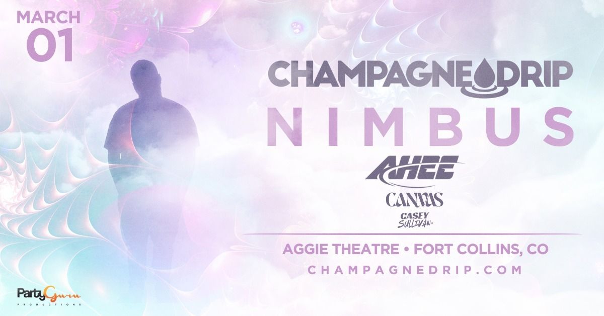 Champagne Drip with AHEE, Canvas, Casey Sullivan | Aggie Theatre