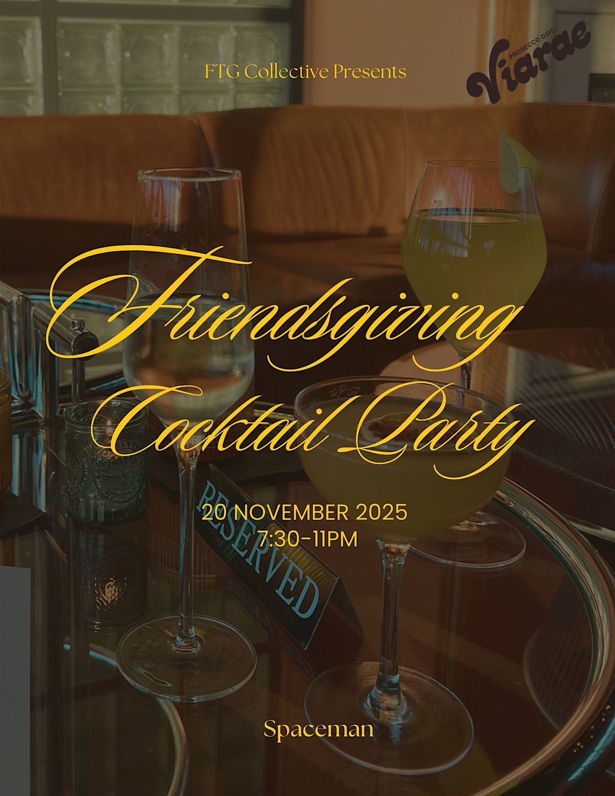 Friendsgiving Cocktail Party