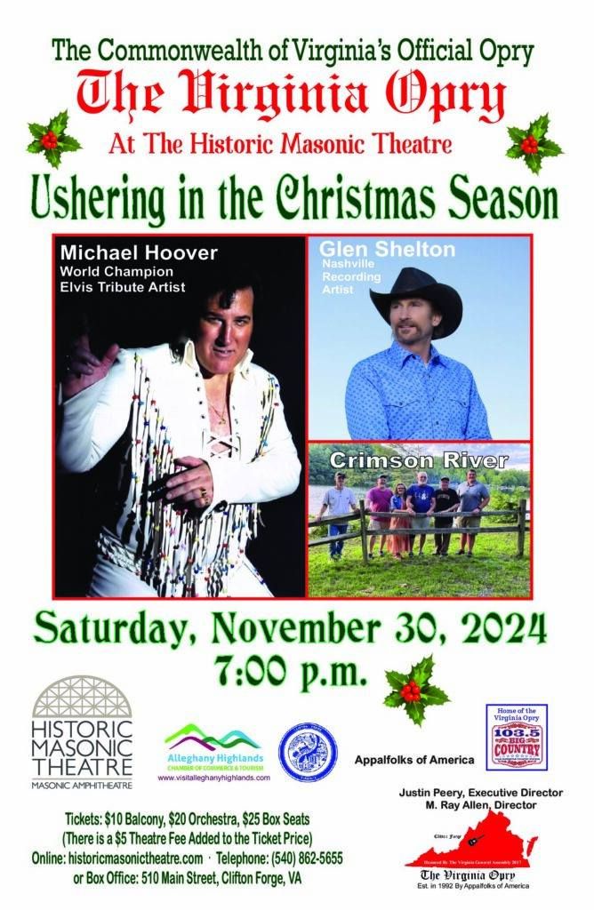 The Virginia Opry Presents: Ushering in the Christmas Season