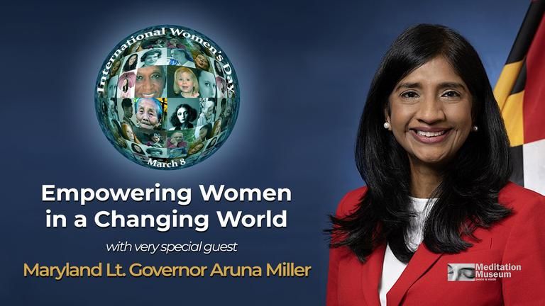 Empowering Women in a Changing World with Special Guest Lt. Governor Aruna Miller