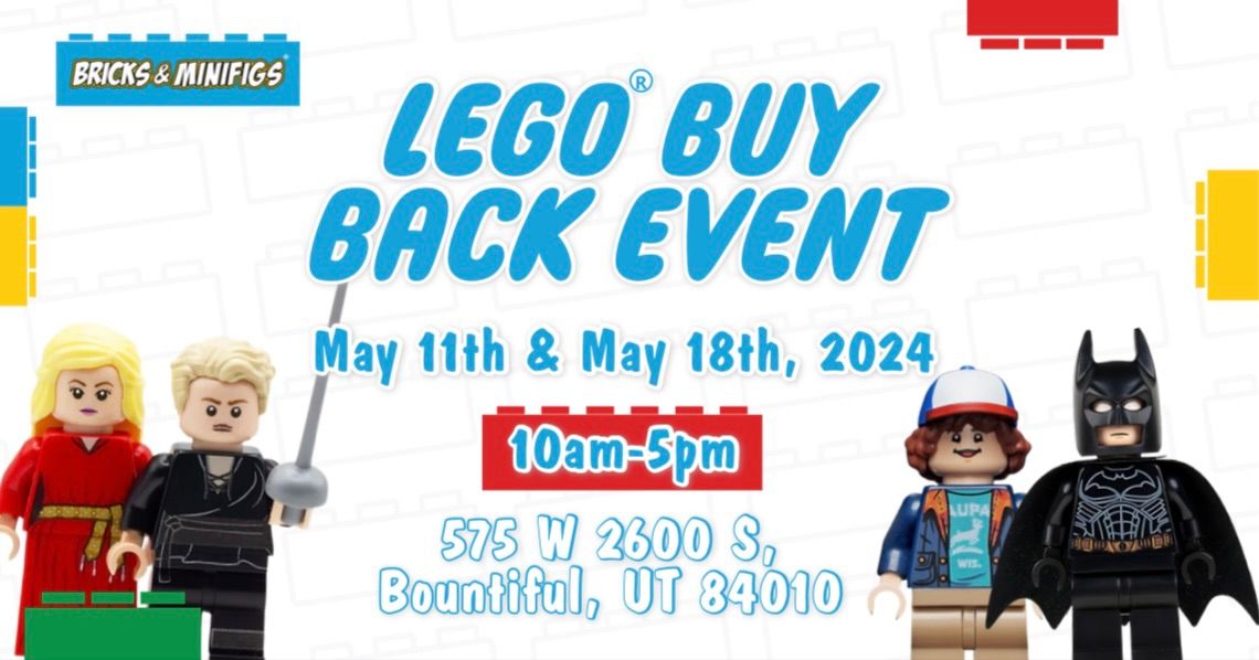 LEGO\u00ae Buy Back Event 