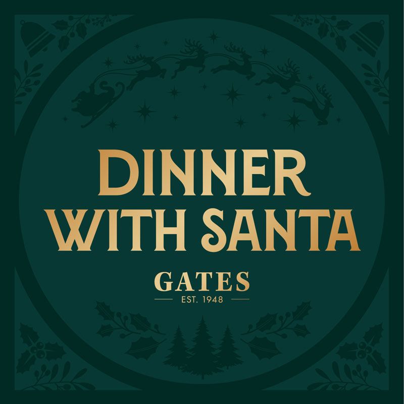 Dinner with Santa at Gates Garden Centre