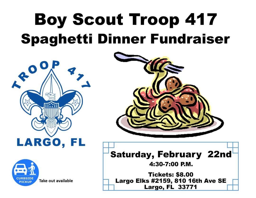 Troop 417 Spaghetti Dinner Fundraiser 