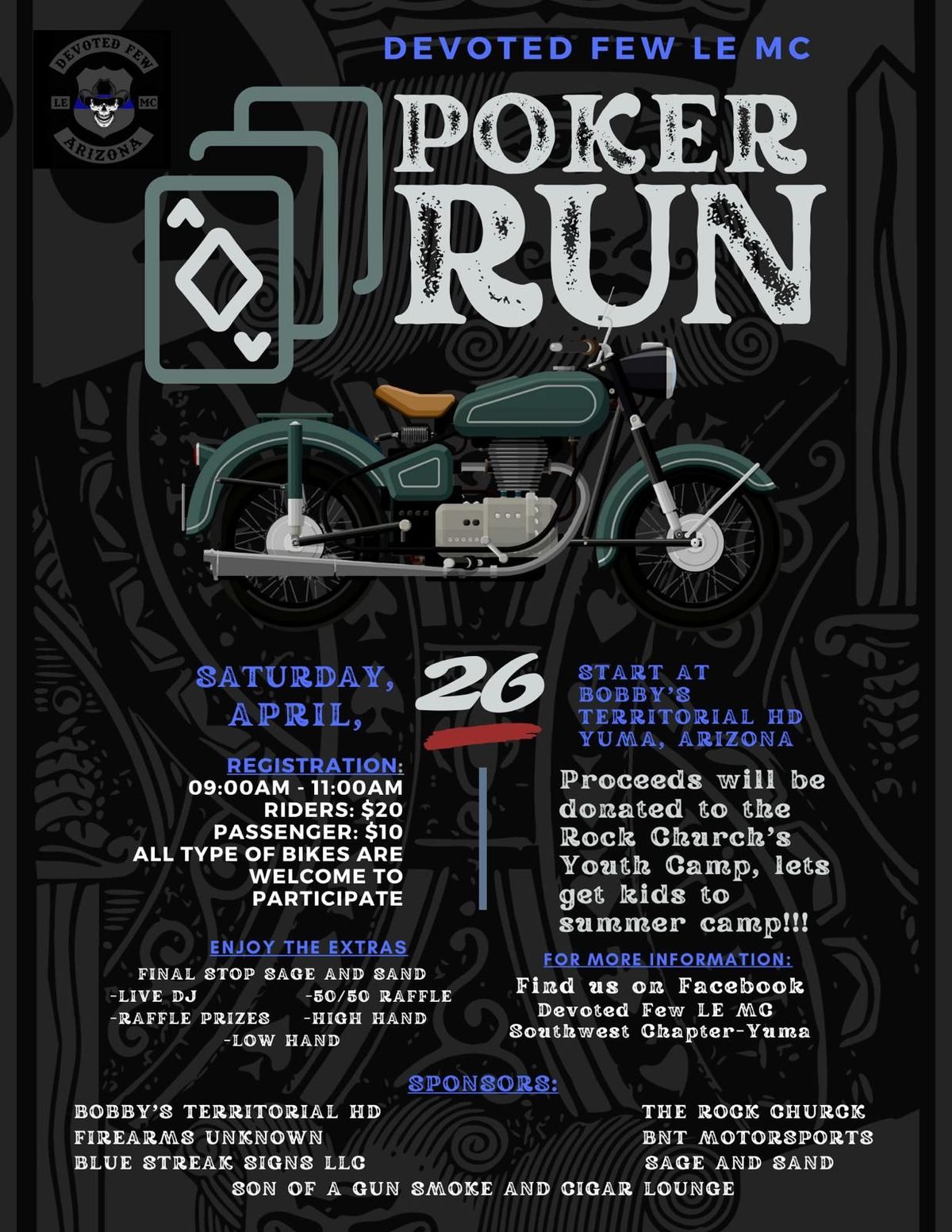 2nd Annual Devoted Few LEMC poker run