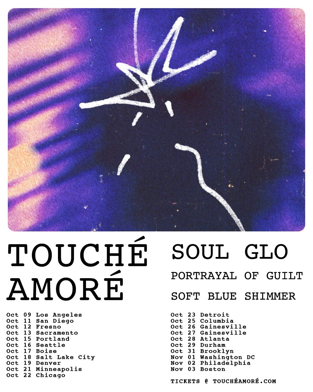 Touche Amore with Soul Glo