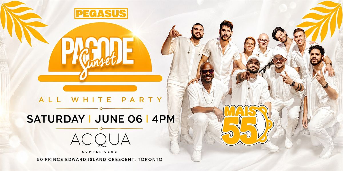 PAGODE SUNSET: ALL WHITE PARTY