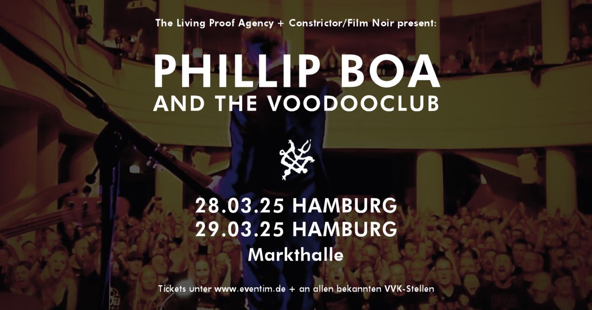 Phillip Boa & The Voodooclub \u2022 Hamburg