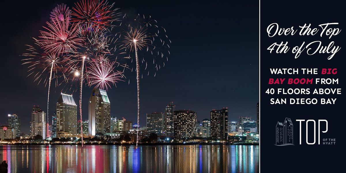 Over The Top 4th Of July Celebration 2021 Top Of The Hyatt San Diego 4 July 2021