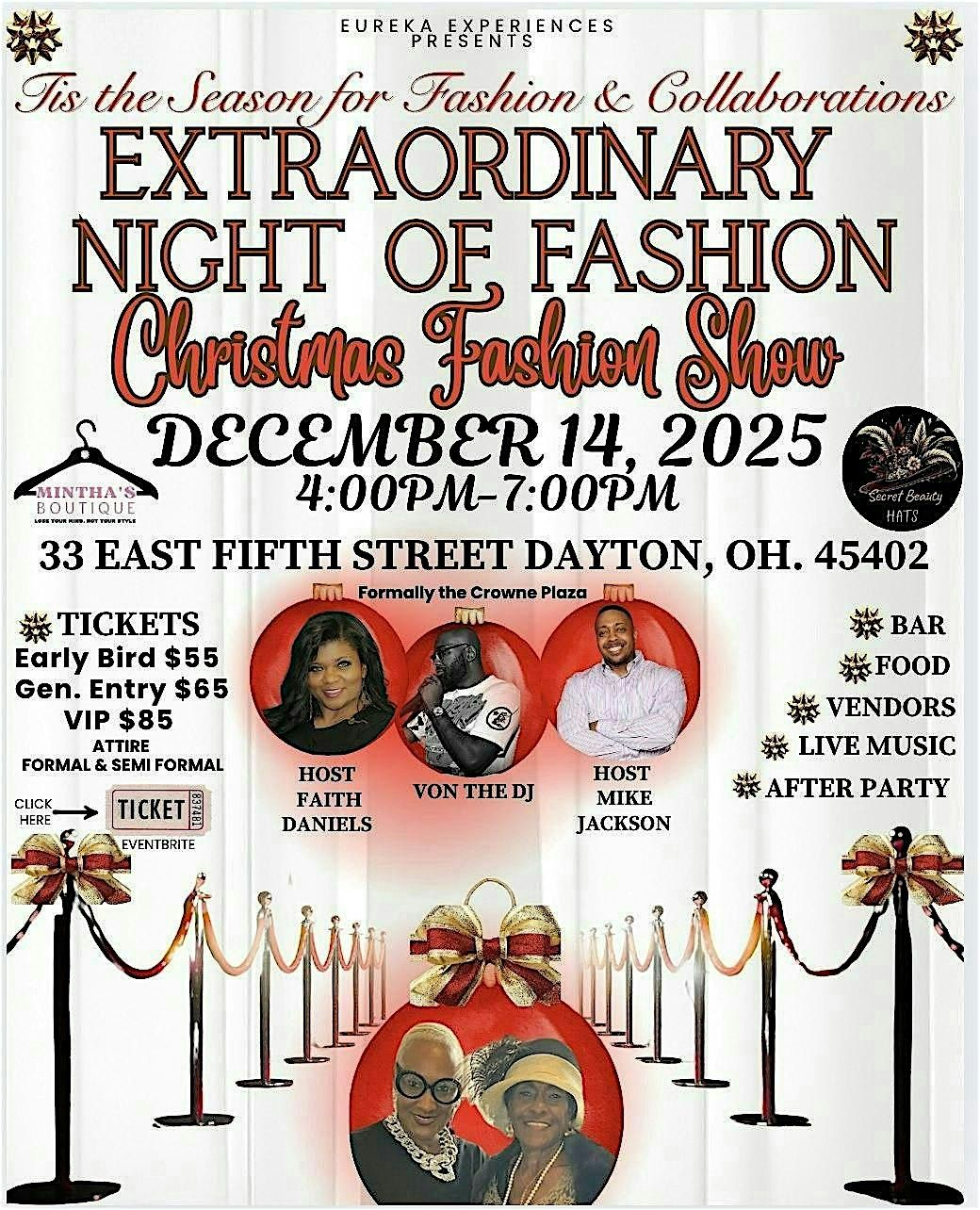 EXTRAORDINARY  NIGHT OF FASHION CHRISTMAS FASHION SHOW