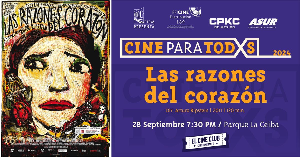 Las razones del coraz\u00f3n \/ Cine Para Todxs 2024